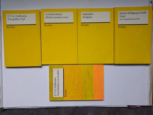 Reclam hefte set - hefte, –