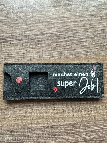 Geschenk filztasche duplo - geschenk,