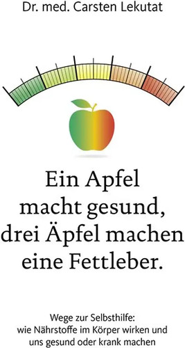 Ein apfel macht gesund - apfel, drei