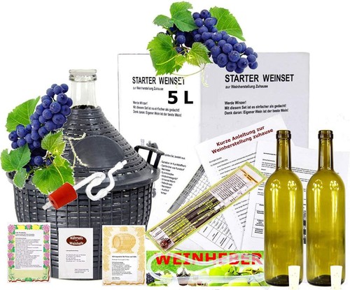 Starterset mach wein selbst - -,