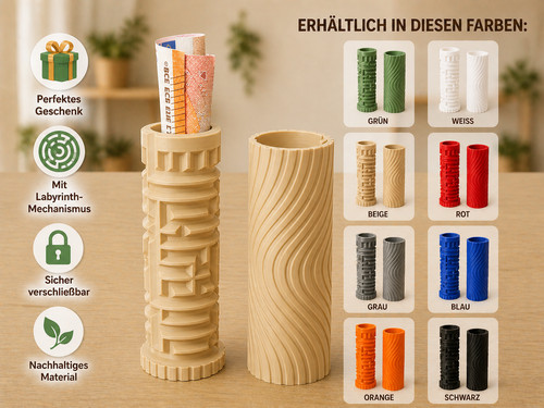 Labyrinth geldgeschenk safe - geldgeschenk,