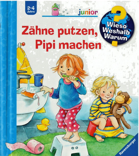 Junior zähne putzen pipi - zähne,
