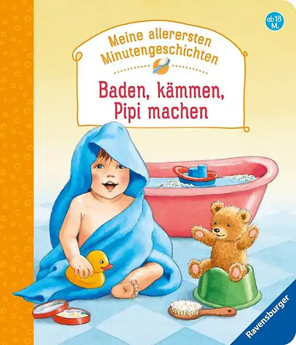 Baden kämmen pipi machen - pipi,