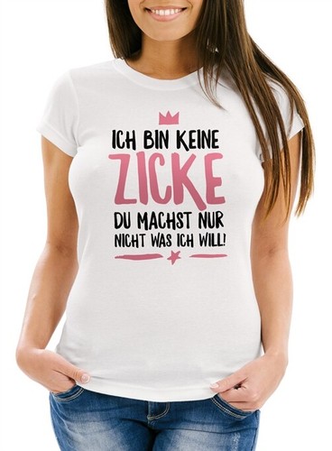 Damen shirt ich - bin, keine