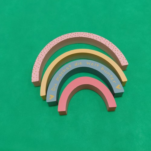 Geschenk idee holz - idee, regenbogen