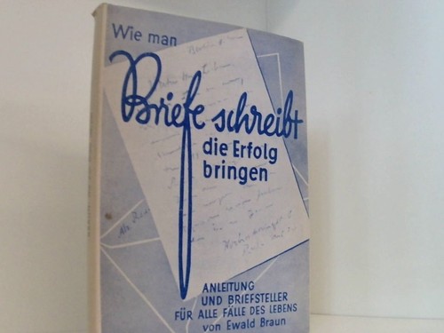 Wie man briefe - man, die