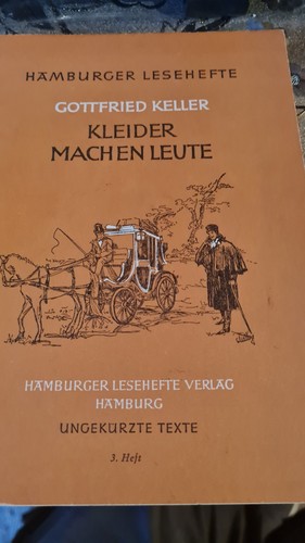 Kleider machen leute novelle - kleider,